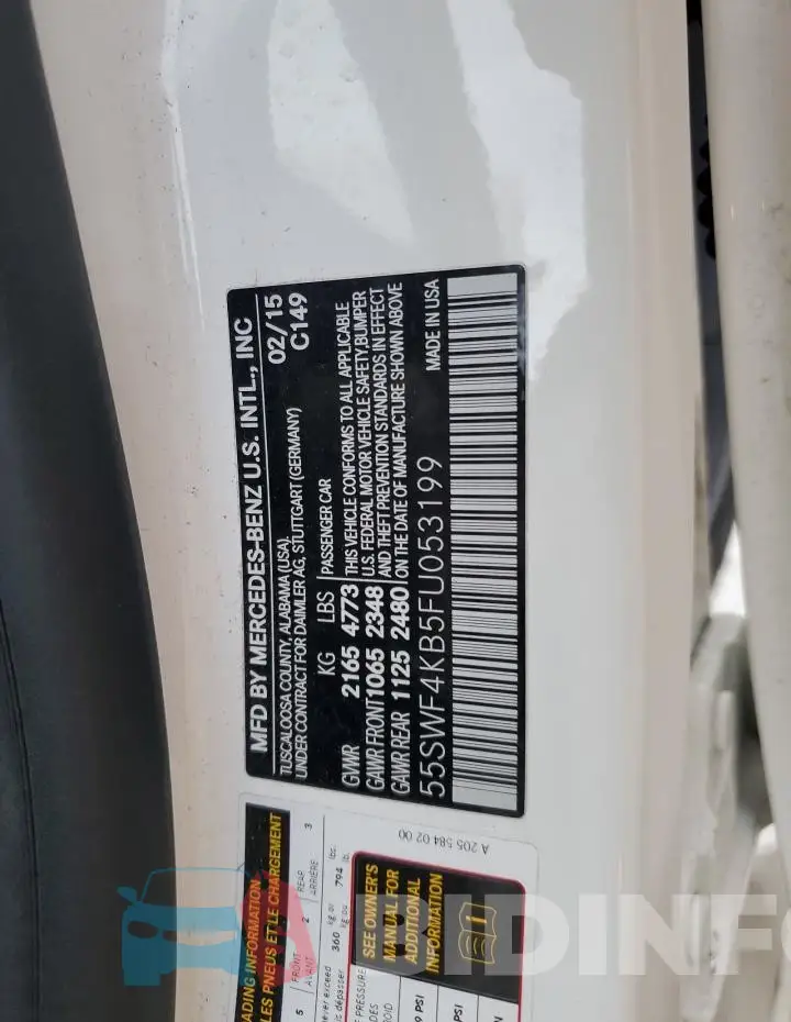 55SWF4KB5FU053199 Photo# 12