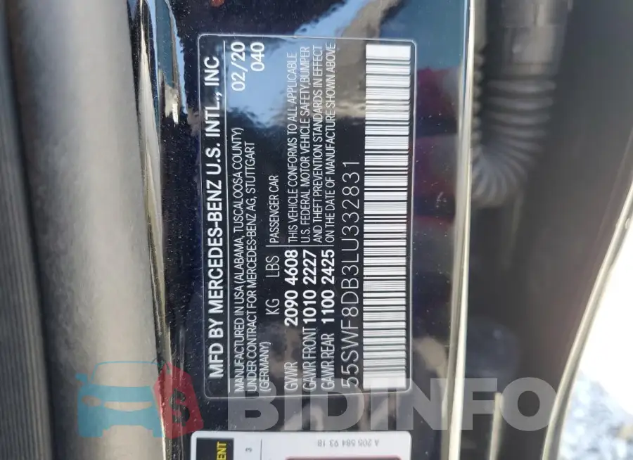 55SWF8DB3LU332831 Photo# 13