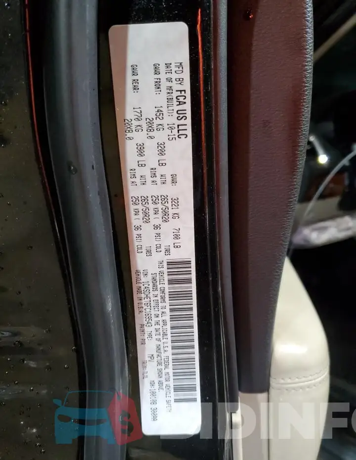 1C4SDHET6FC169543 Photo# 13