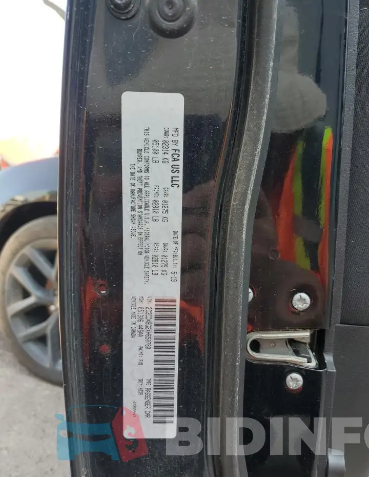 2C3CDXBG2KH650780 Photo# 12