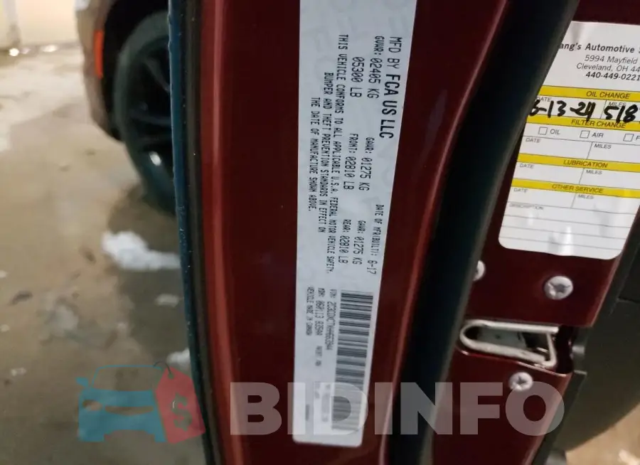 2C3CDXCTXHH663944 Photo# 12