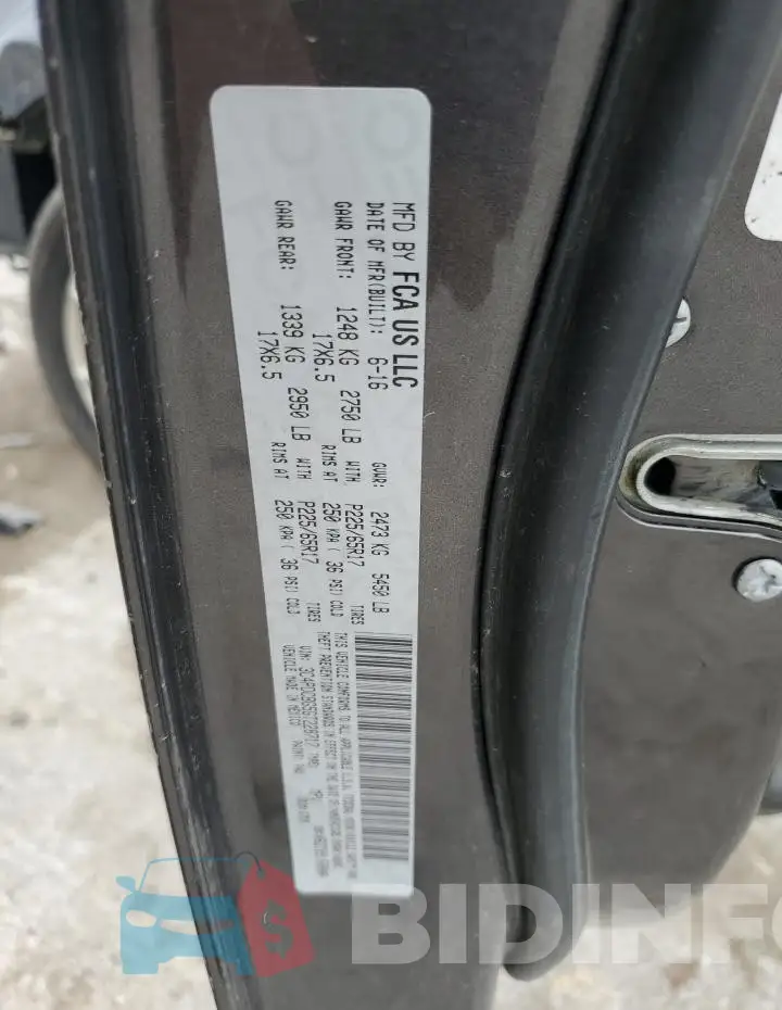 3C4PDCBG5GT228717 Photo# 13
