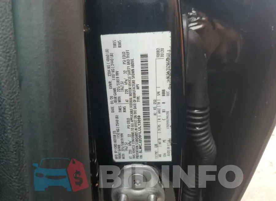 5LMCJ2D91LUL13059 Photo# 13