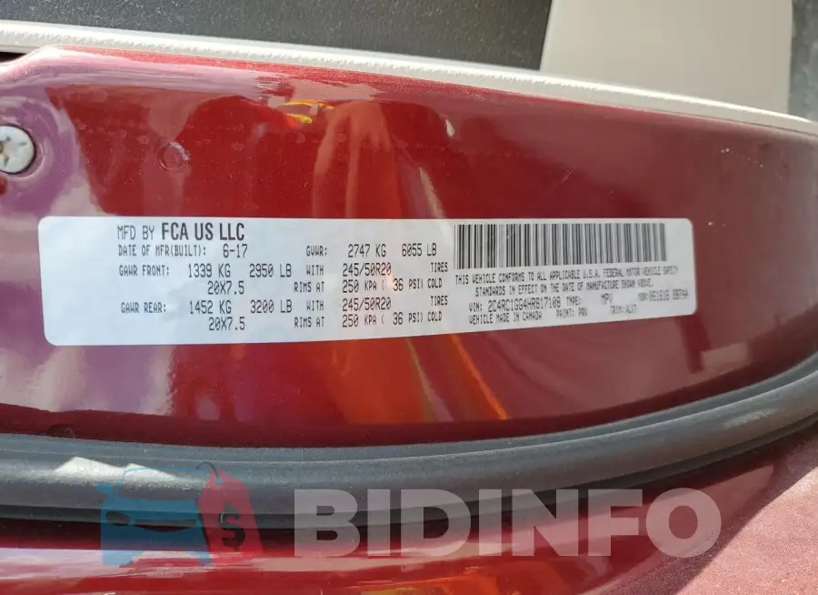 2C4RC1GG4HR817108 Photo# 13