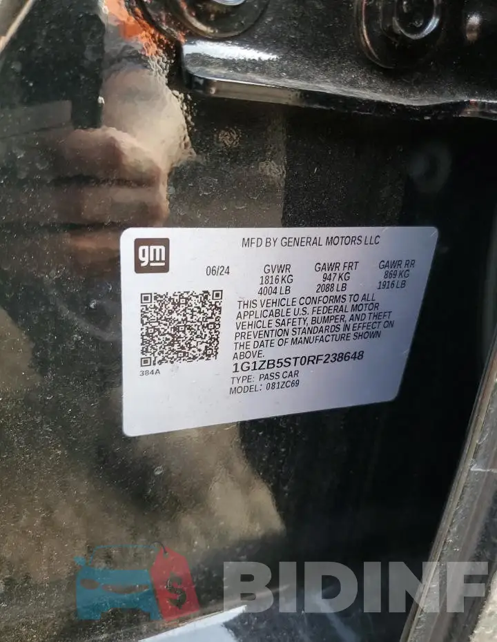 1G1ZB5ST0RF238648 Photo# 13