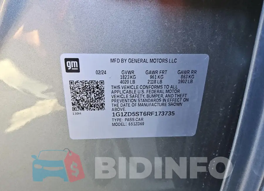 1G1ZD5ST6RF173735 Photo# 13