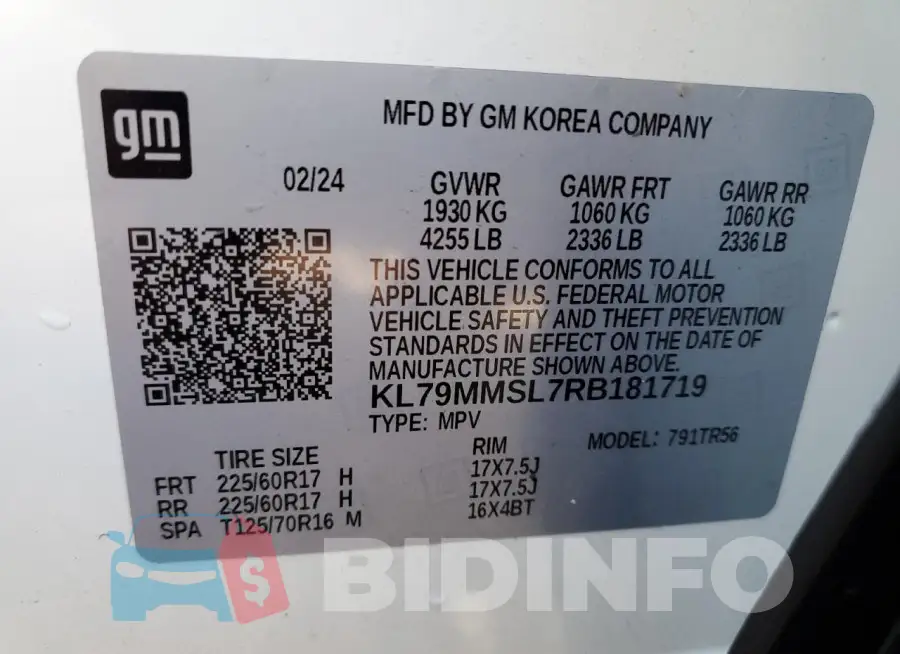 KL79MMSL7RB181719 Photo# 13