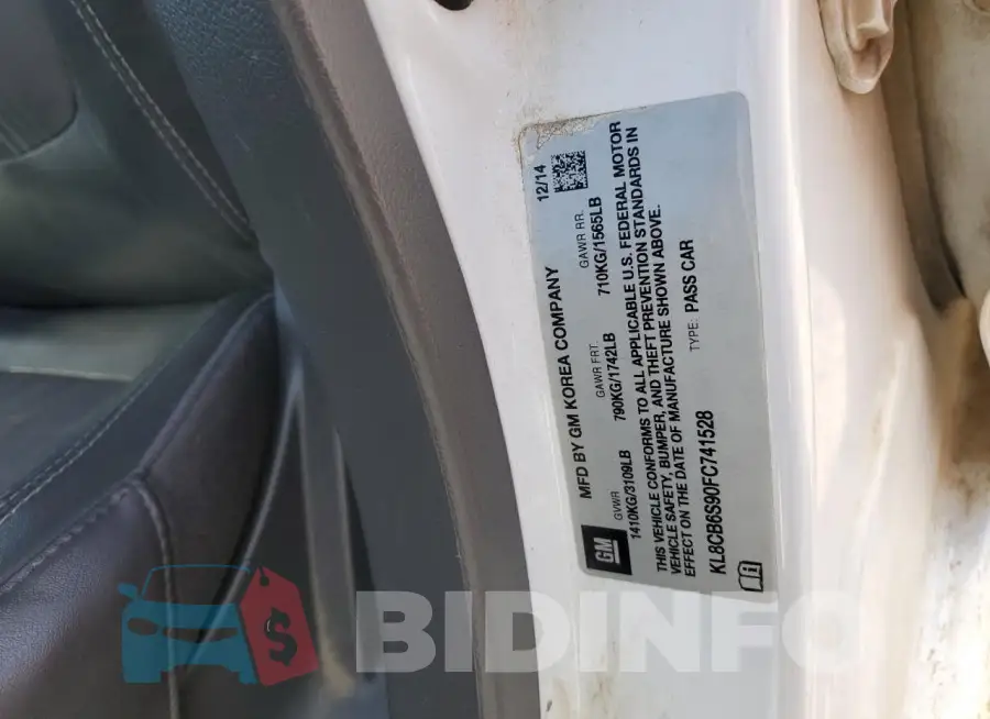 KL8CB6S90FC741528 Photo# 12
