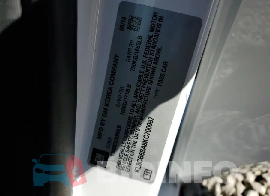 KL8CB6SA8KC700987 Photo# 12