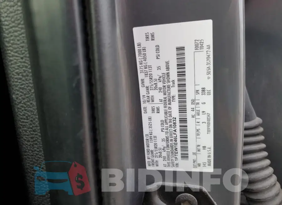 1FTEW1E46LFA10832 Photo# 12
