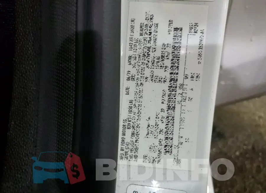 3FADP4EJ0KM155286 Photo# 12