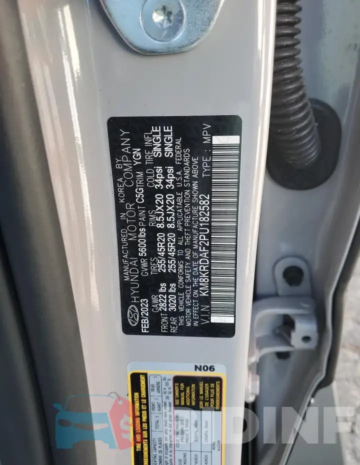 KM8KRDAF2PU182582 Photo# 13