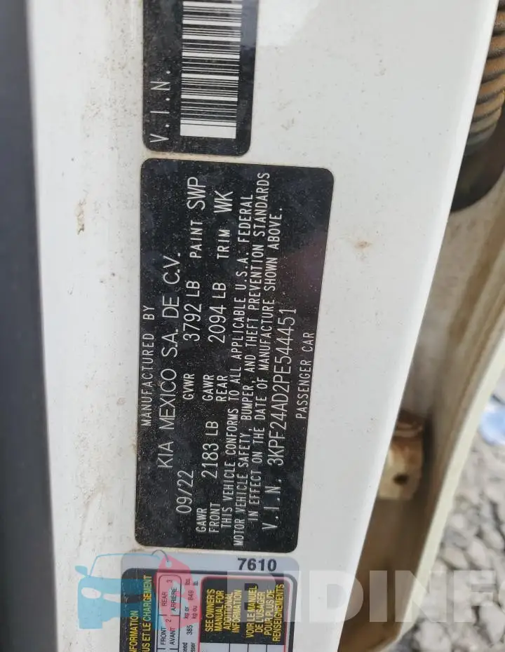 3KPF24AD2PE544451 Photo# 12