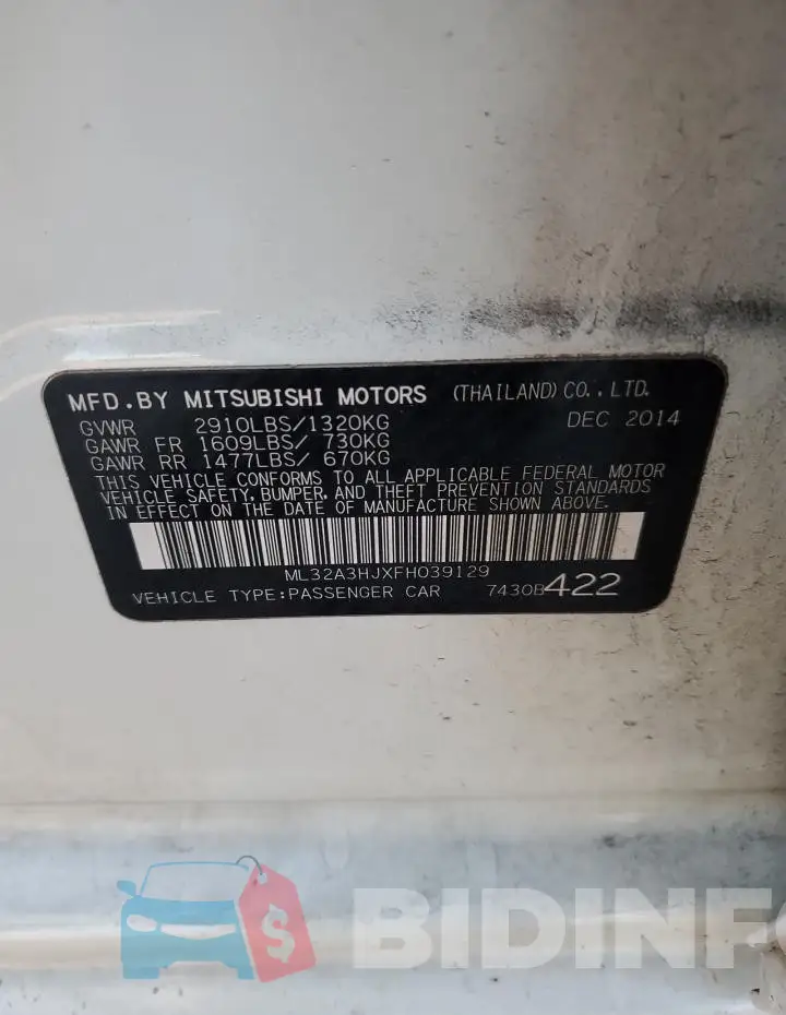 ML32A3HJXFH039129 Photo# 12