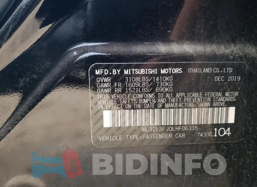ML32F3FJ0LHF06335 Photo# 12