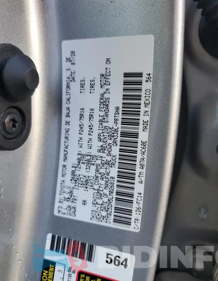3TMBZ5DN5LM026810 Photo# 12