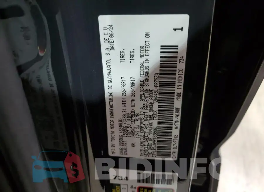 3TYLB5JN9RT030661 Photo# 12