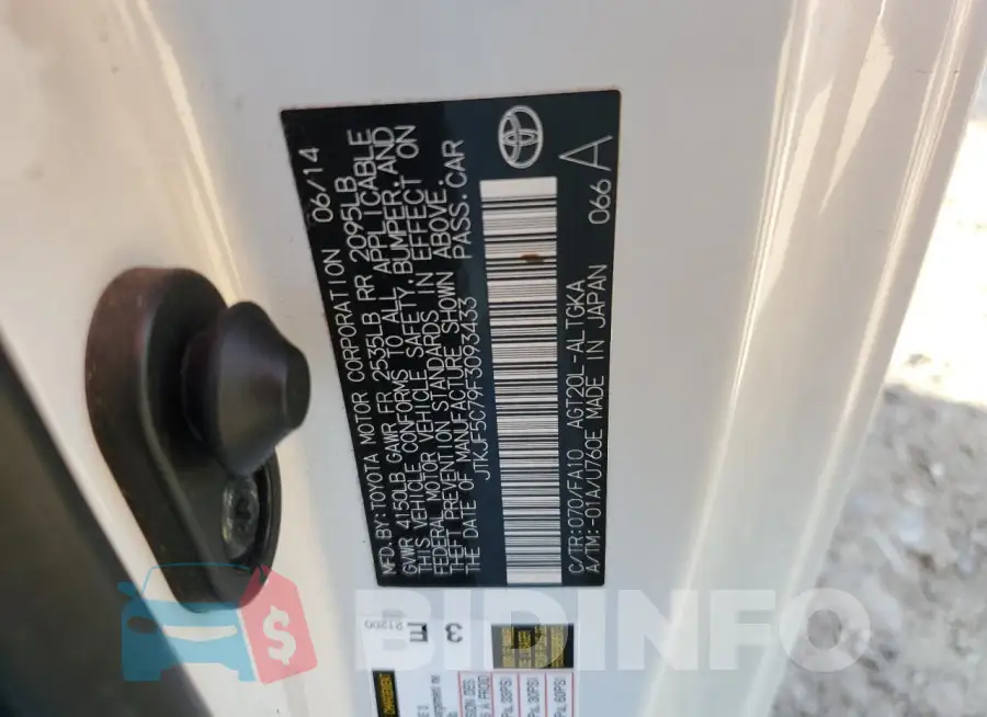 JTKJF5C79F3093433 Photo# 12