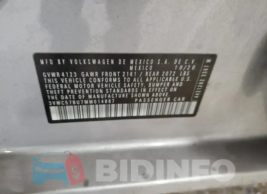 3VWC57BU7MM014887 Photo# 12