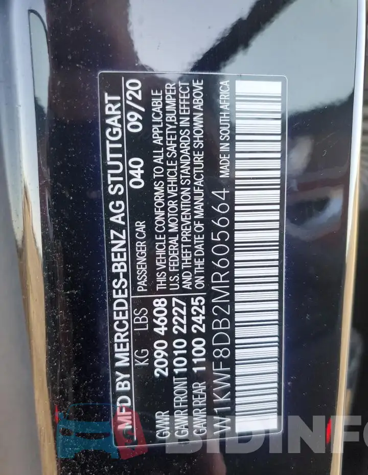 W1KWF8DB2MR605664 Photo# 12