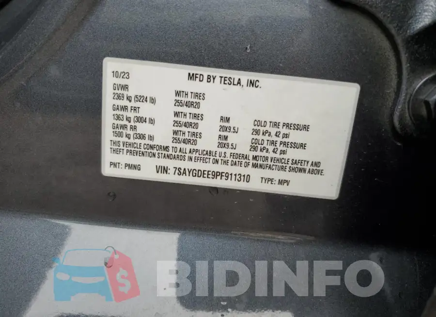 7SAYGDEE9PF911310 Photo# 14