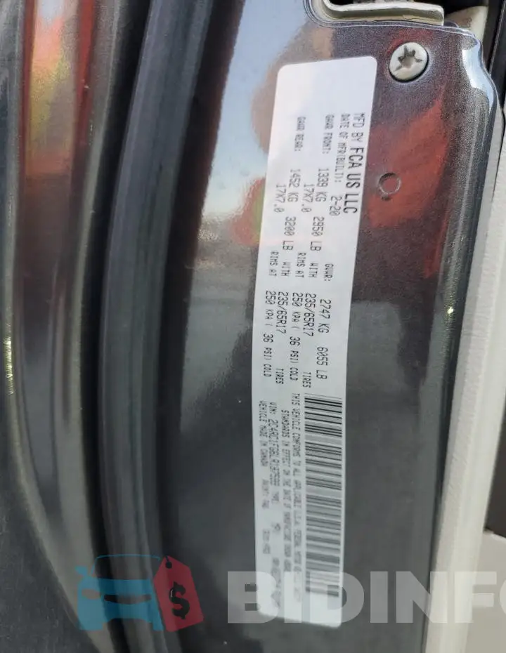2C4RC1FG6LR187599 Photo# 13