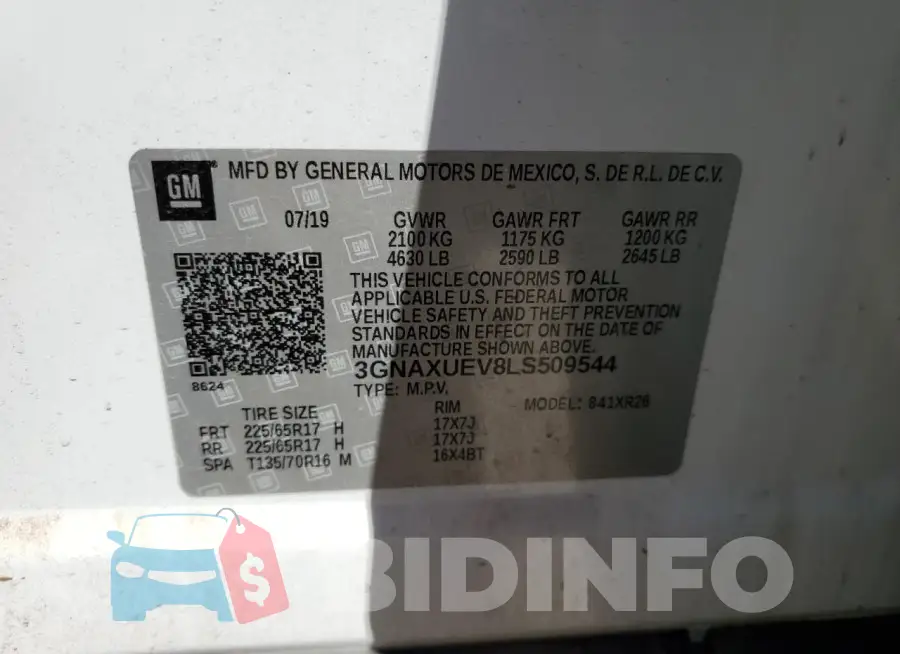3GNAXUEV8LS509544 Photo# 12