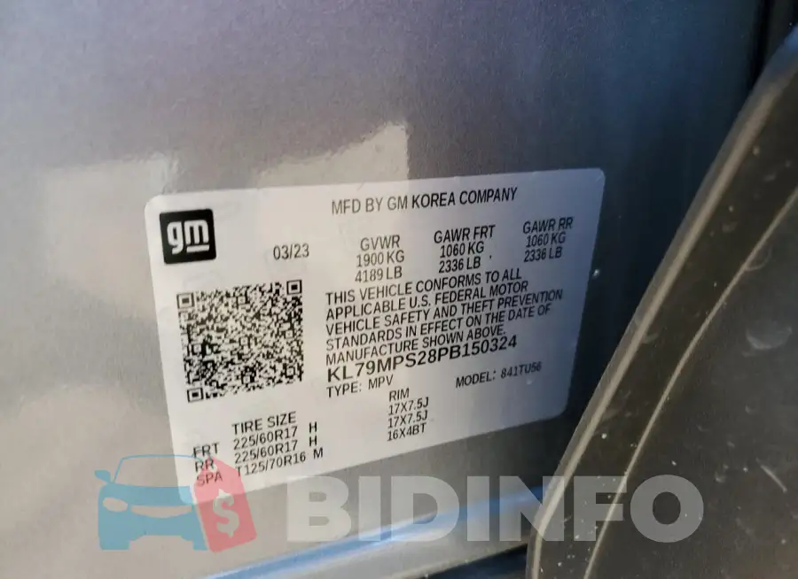 KL79MPS28PB150324 Photo# 14
