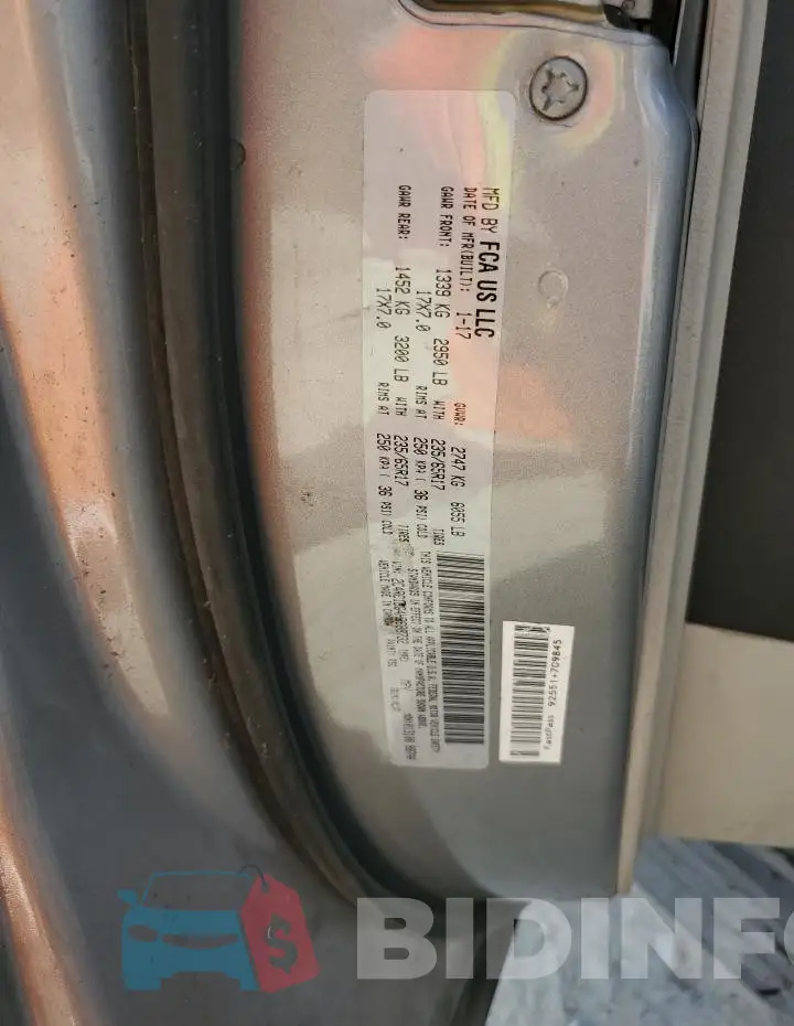 2C4RC1BG4HR688732 Photo# 13