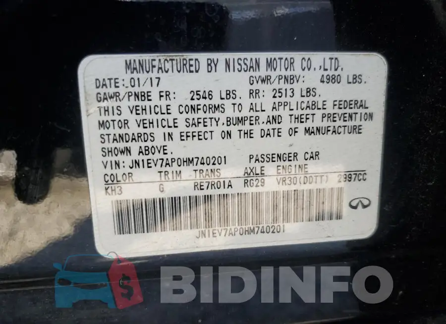 JN1EV7AP0HM740201 Photo# 12