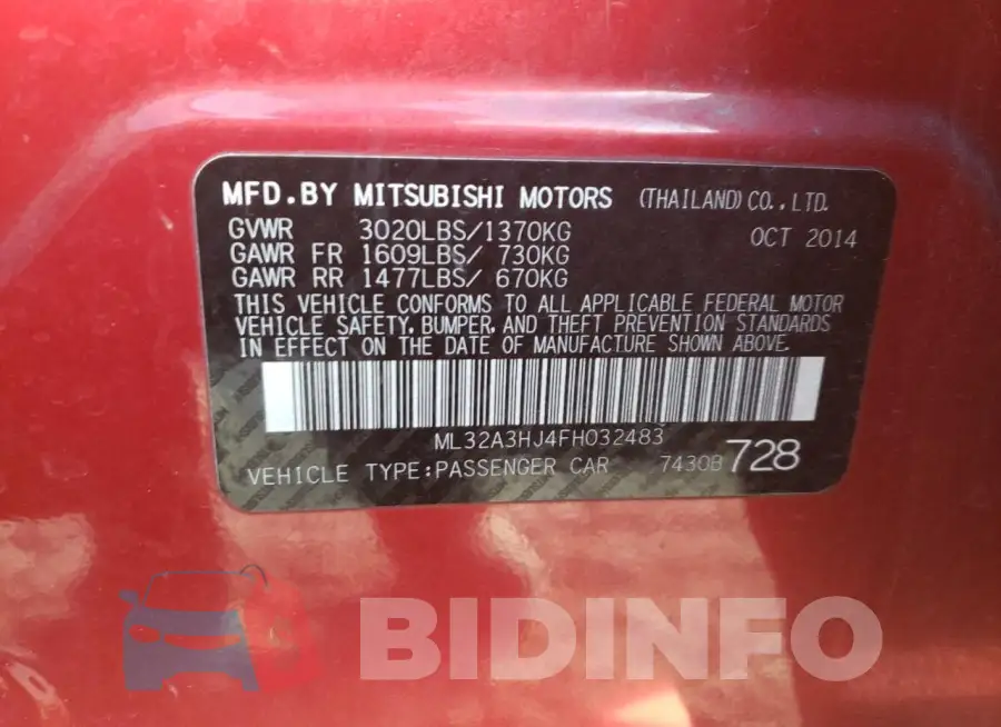 ML32A3HJ4FH032483 Photo# 12