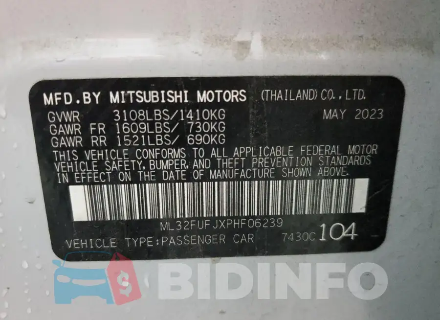ML32FUFJXPHF06239 Photo# 13