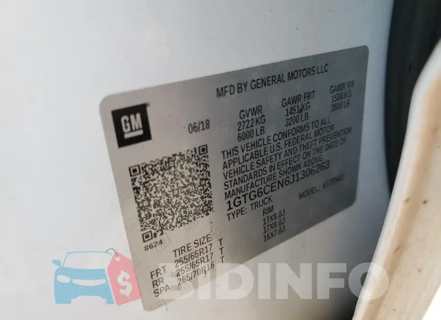 1GTG6CEN6J1306263 Photo# 12