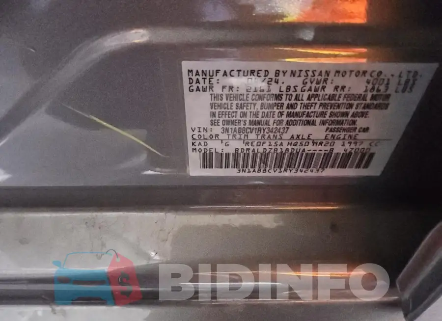 3N1AB8CV1RY342437 Photo# 12