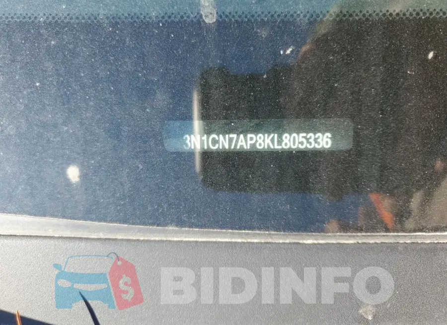 3N1CN7AP8KL805336 Photo# 12