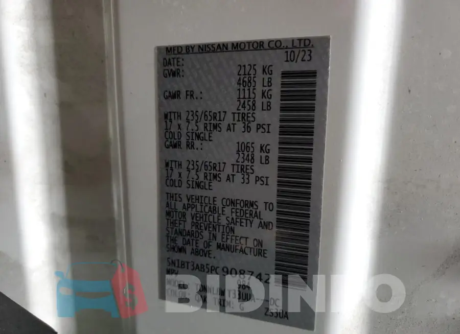 5N1BT3AB5PC908742 Photo# 13