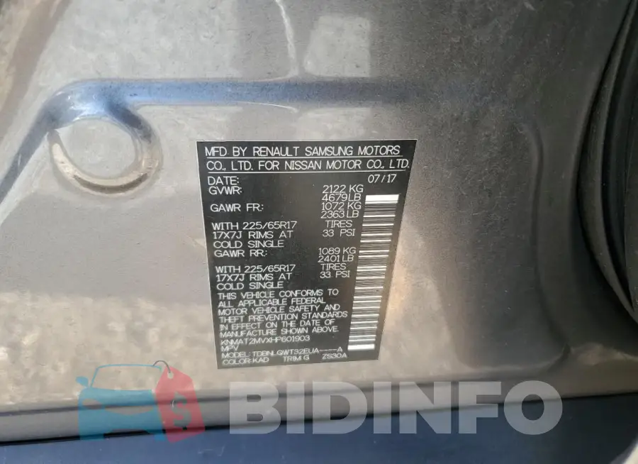 KNMAT2MVXHP601903 Photo# 13