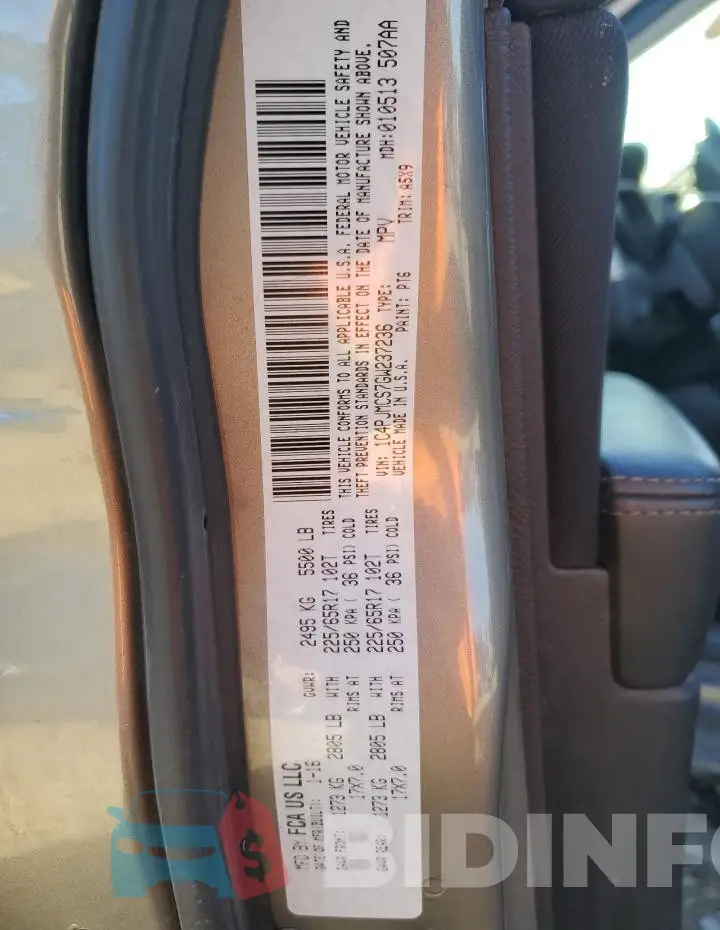 1C4PJMCS7GW237236 Photo# 12