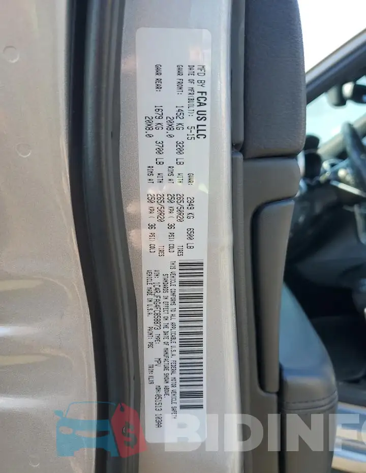 1C4RJFAG4FC858873 Photo# 12