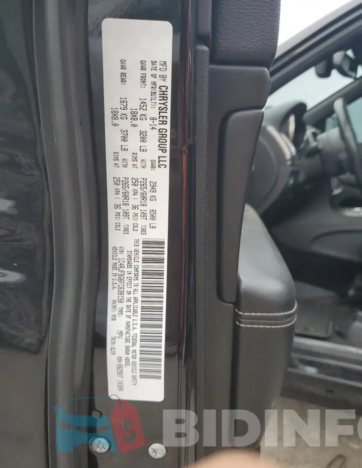 1C4RJFBG6FC638150 Photo# 14