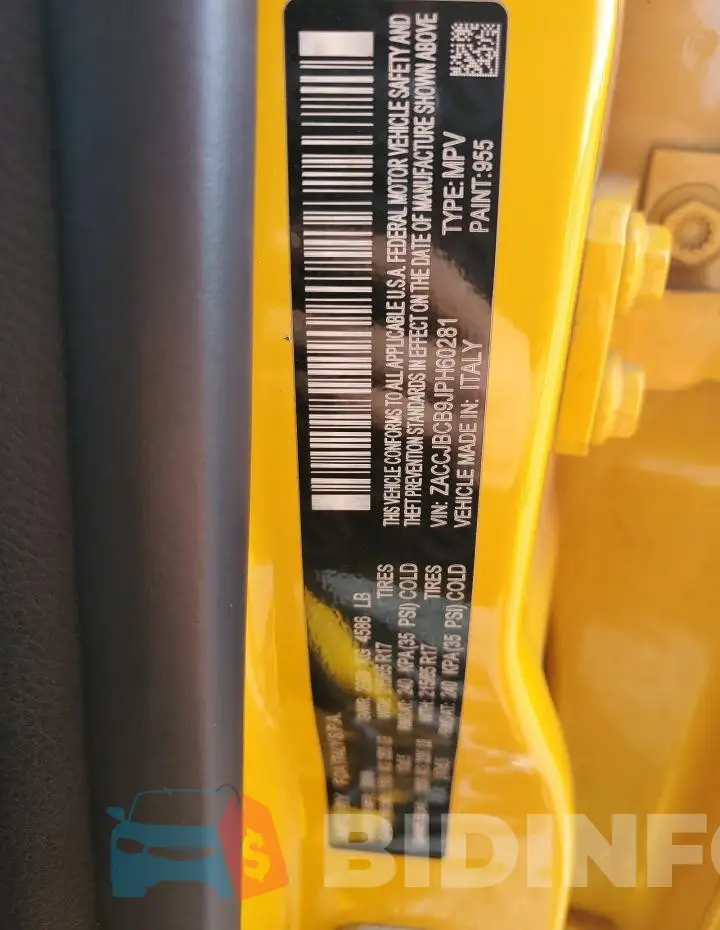 ZACCJBCB9JPH60281 Photo# 12