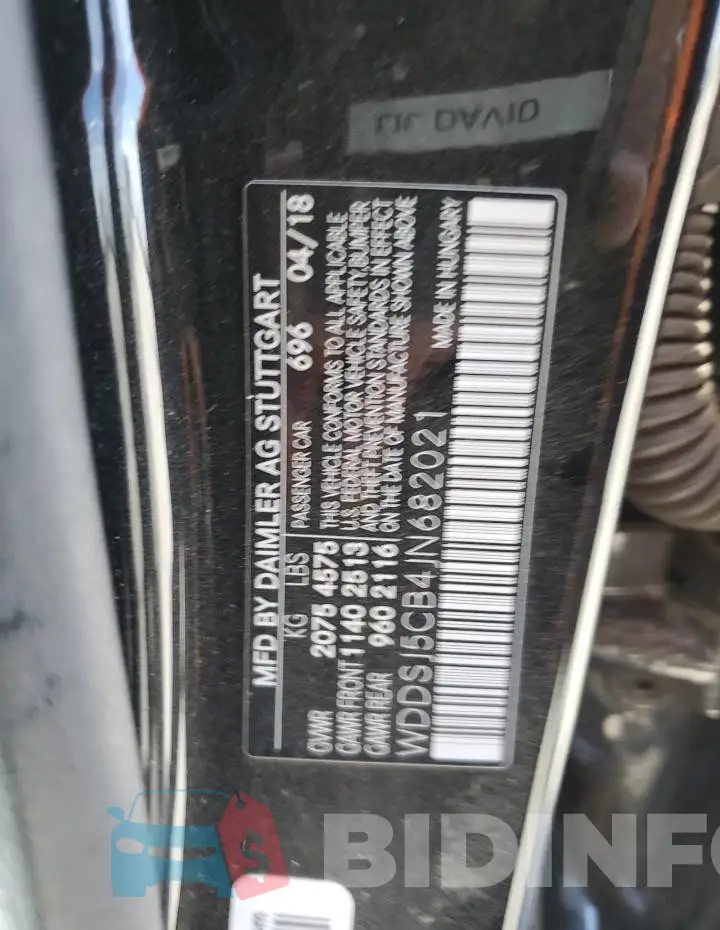 WDDSJ5CB4JN682021 Photo# 12