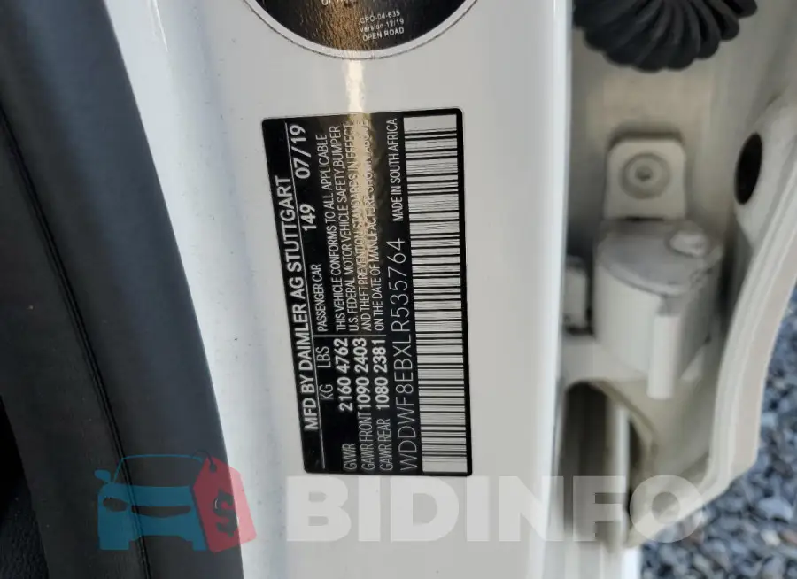 WDDWF8EBXLR535764 Photo# 12