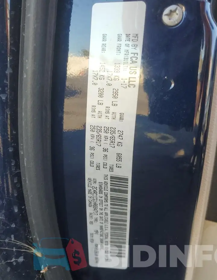 2C4RC1CG1HR684717 Photo# 13