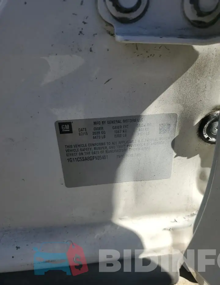1G11C5SA8GF105481 Photo# 12