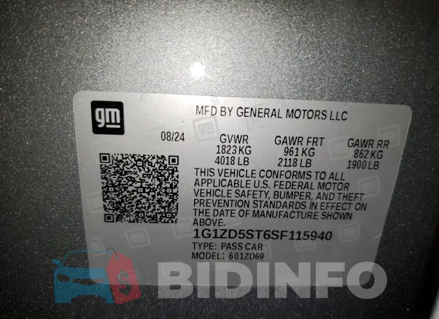 1G1ZD5ST6SF115940 Photo# 13