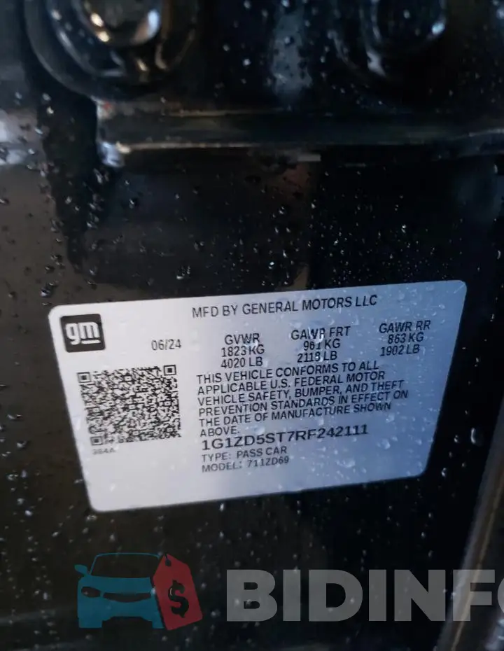 1G1ZD5ST7RF242111 Photo# 12
