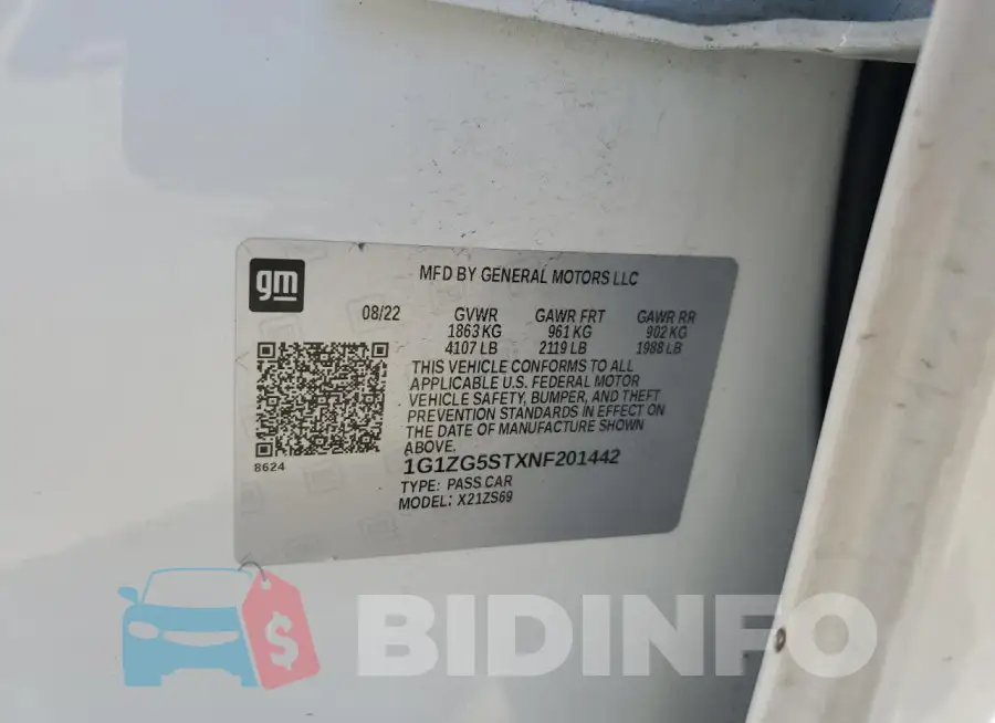 1G1ZG5STXNF201442 Photo# 12