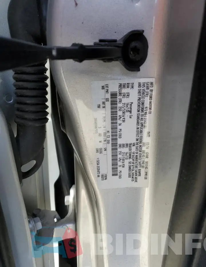 1FADP3F27GL300415 Photo# 12
