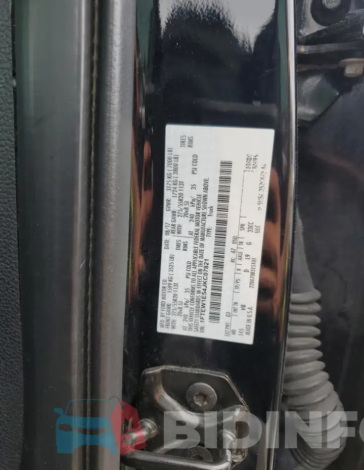 1FTEW1E54JKC07821 Photo# 12